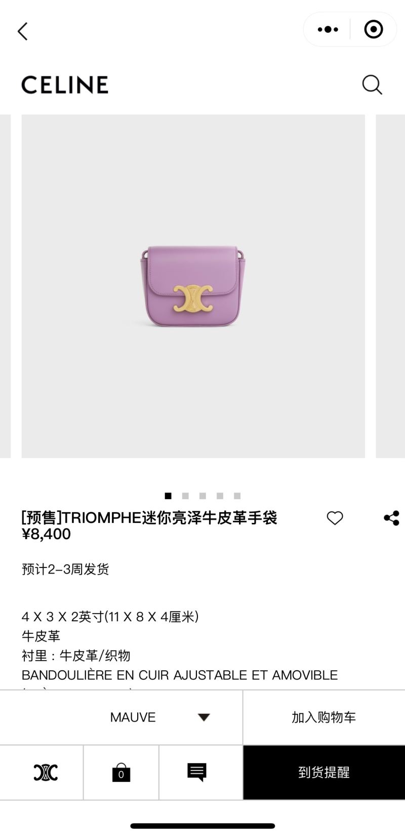 Celine Triomphe Bags